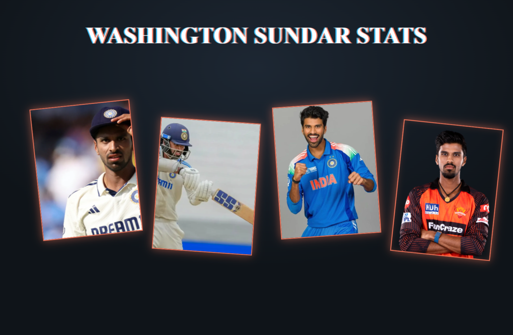 washington sundar stats