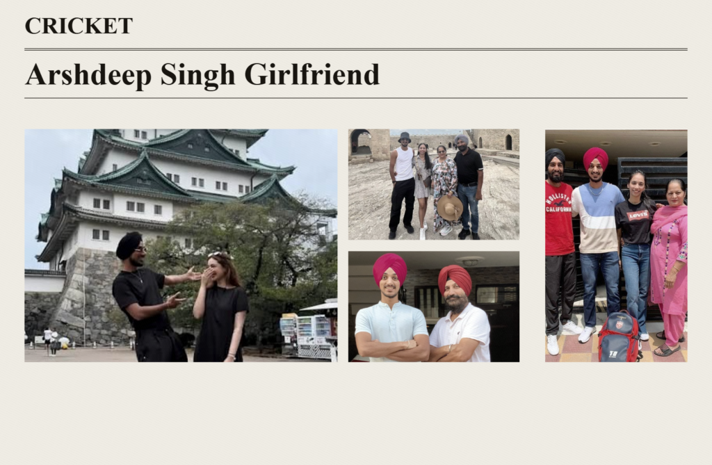 arshdeep singh girlfriend